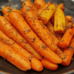 Crispy Roasted Carrots with Cumin (Healthy Side)