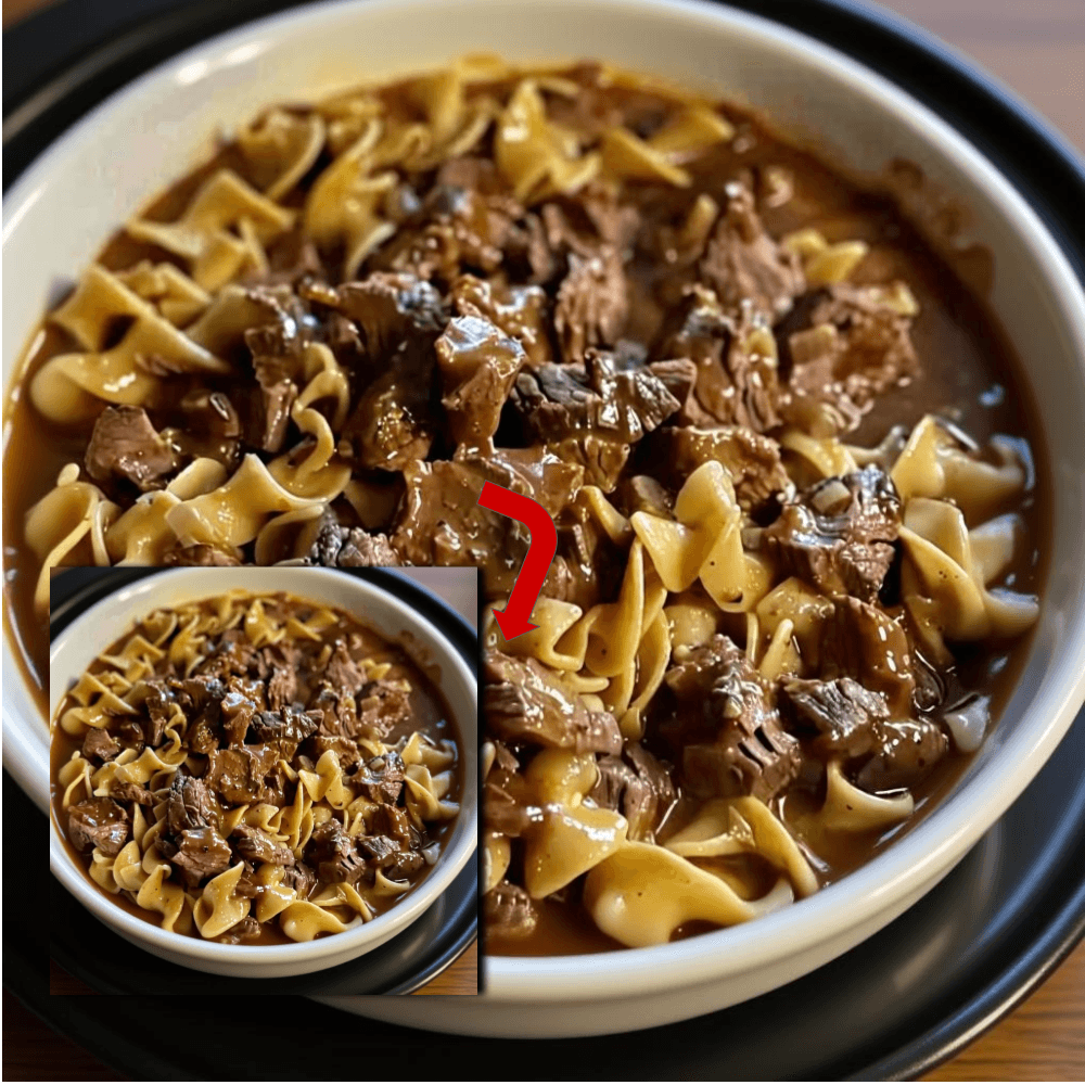 Crockpot Beef Tips and Noodles: Tender & Easy Recipe