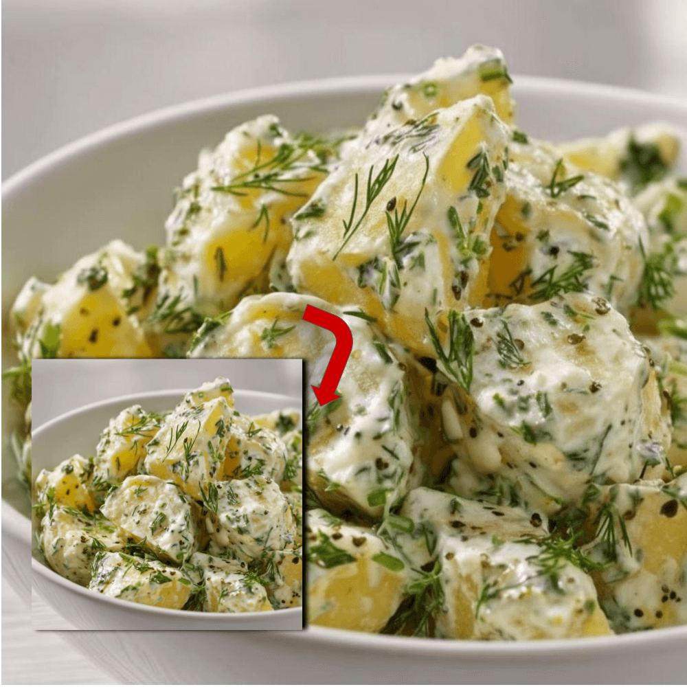 Zesty Creamy Dill Potato Salad Recipe (Easy & Fresh)