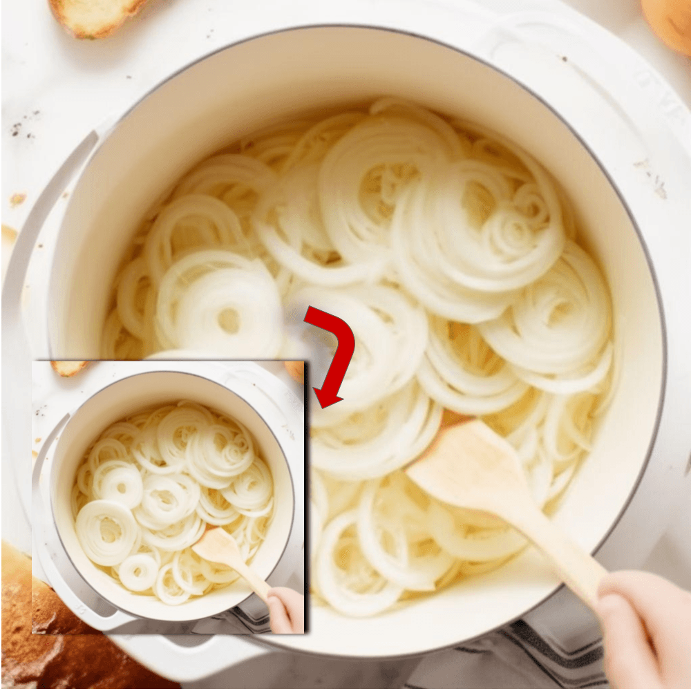 French Onion Soup Cheesy Crust Recipe