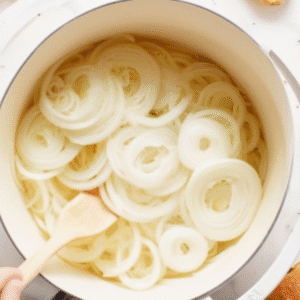 French Onion Soup Cheesy Crust Recipe