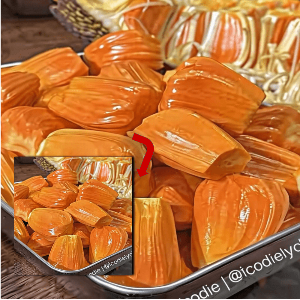 Fresh Jackfruit Bliss: Sweet Tropical Coconut Dessert