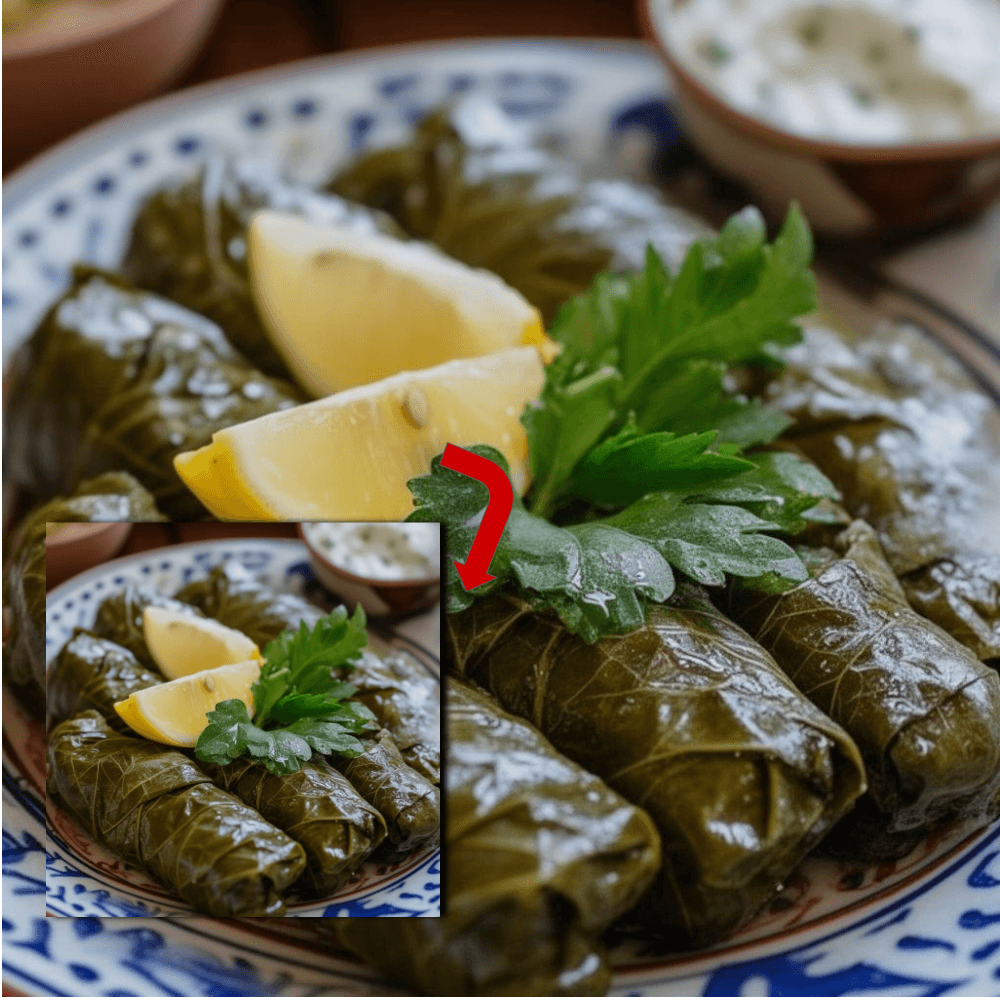 Traditional Greek Dolmades Recipe (Stuffed Grape Leaves)