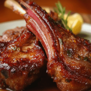 Best Grilled Lamb Chops with Rosemary Glaze