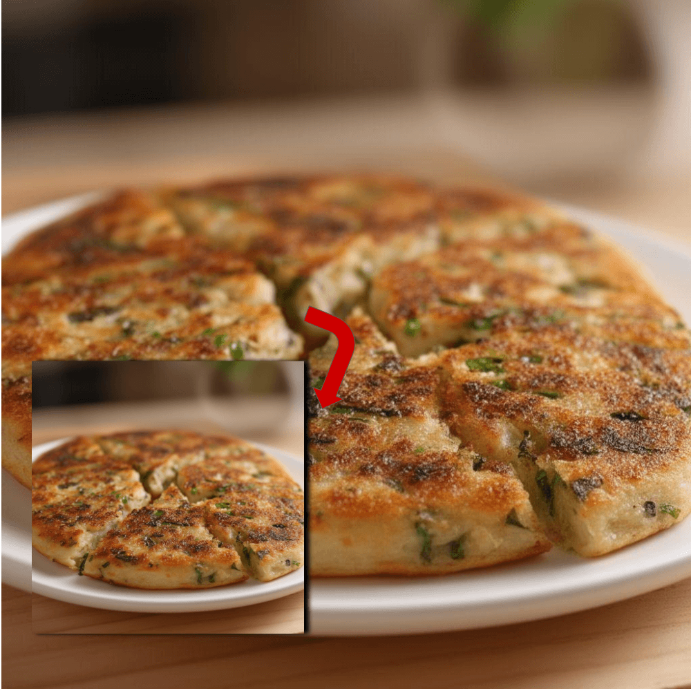 Crispy Korean Spring Onion Pancakes Recipe