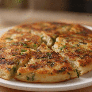 Crispy Korean Spring Onion Pancakes Recipe