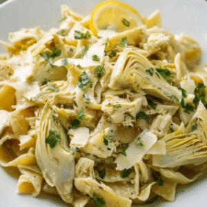 Zesty Lemon Artichoke Pasta: Easy Weeknight Meal
