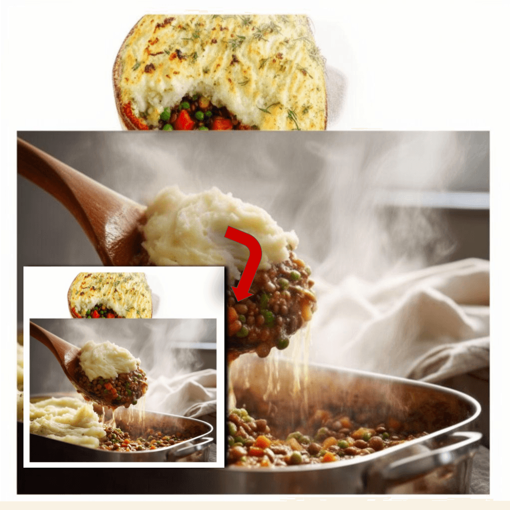 Lentil Spring Vegetable Shepherd's Pie Recipe