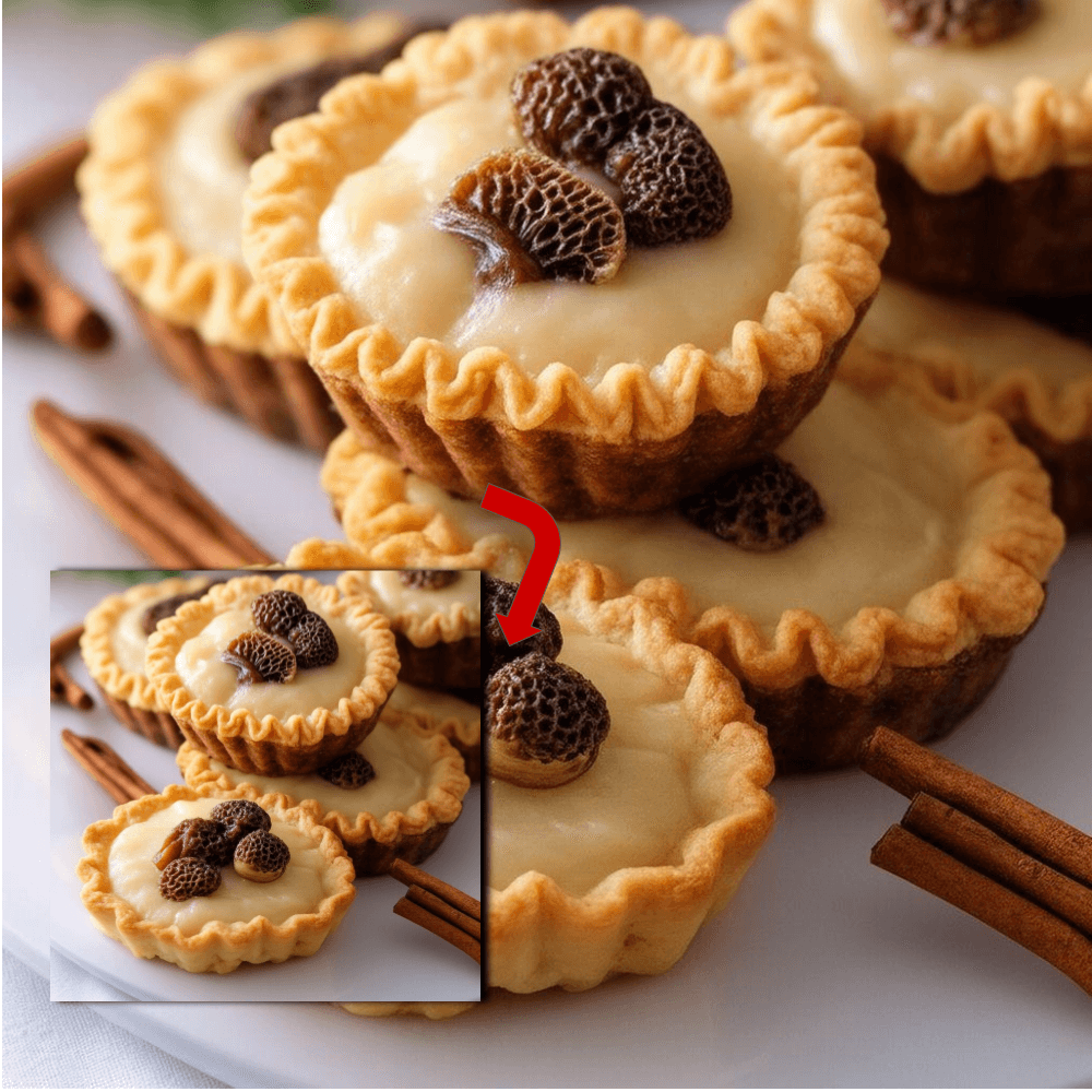 Savory Morel Mushroom Tarts Recipe | Spring Baking