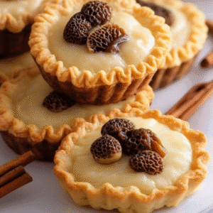 Savory Morel Mushroom Tarts Recipe | Spring Baking
