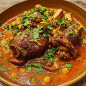 Moroccan Braised Lamb Shanks Recipe (Tender & Juicy)