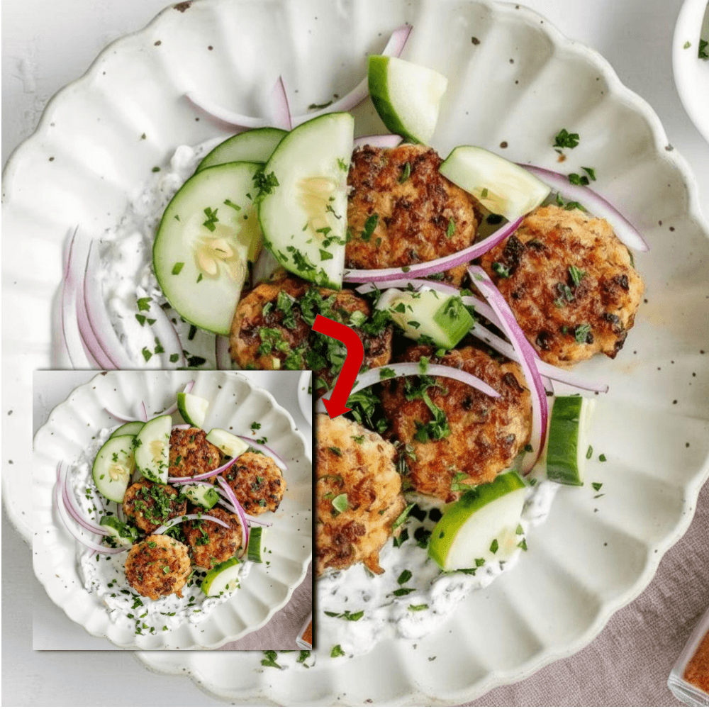 Juicy Moroccan Chicken Meatballs Recipe (Pan-Fried)