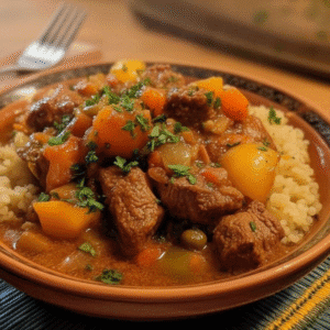 Moroccan Lamb Apricot Tagine: Slow-Cooked Stew Recipe