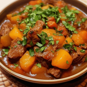 Moroccan Lamb & Quince Stew: Cozy Slow-Cooked Recipe