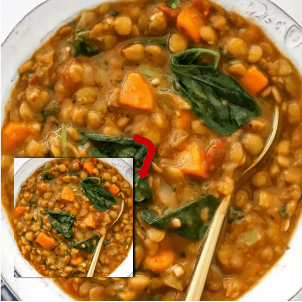 Easy One Pot Lentil Soup (Instant Pot Recipe)