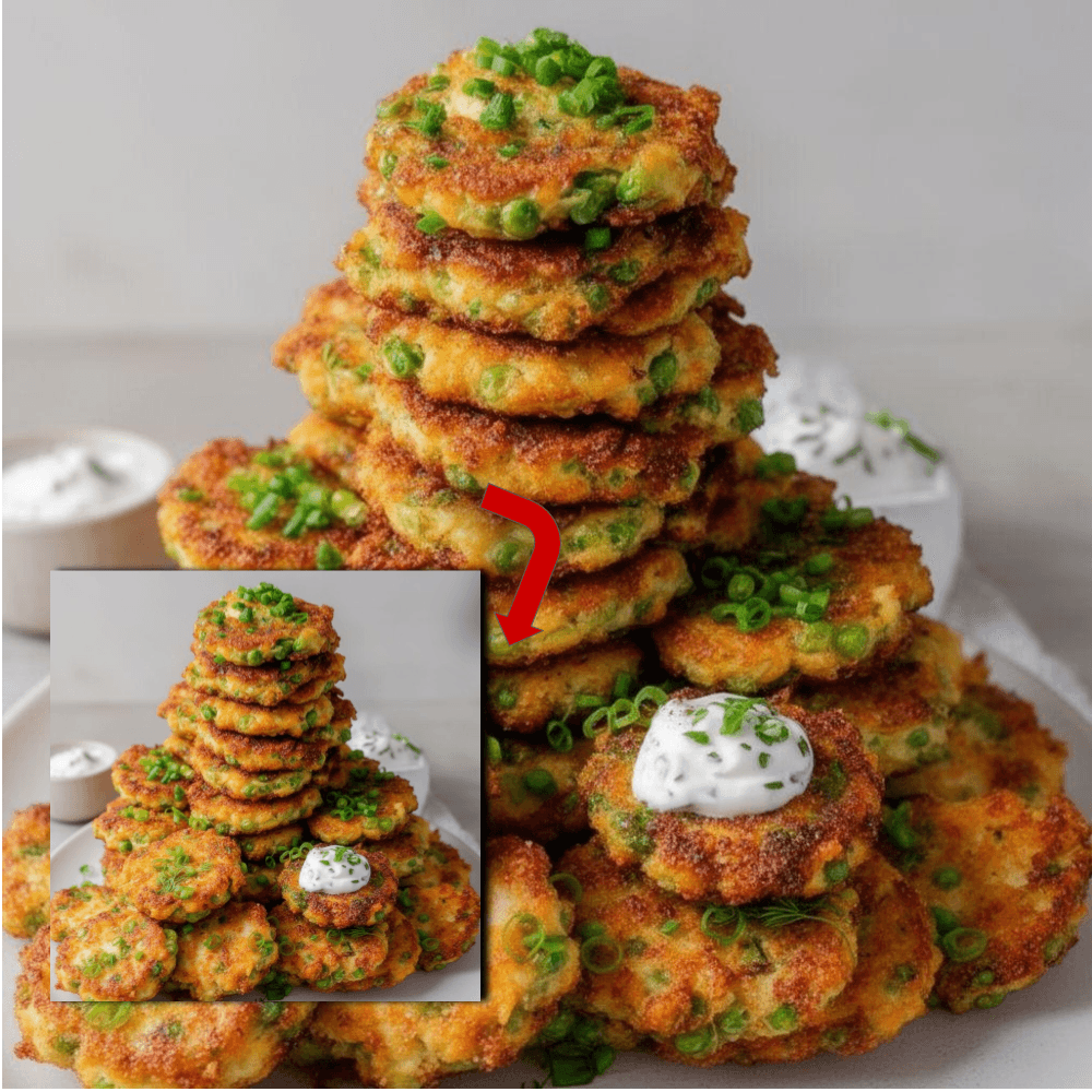Crispy Pea Fritters Recipe: Fast & Easy