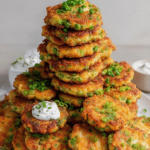 Crispy Pea Fritters Recipe: Fast & Easy