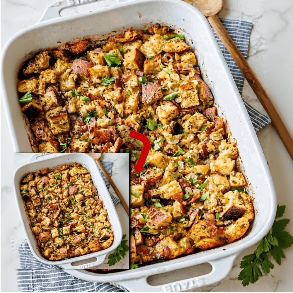 Perfect Stuffing Recipe (Savory Beef & Herb) - Easy & Moist