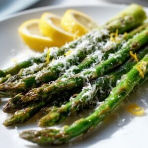 Roasted Asparagus with Parmesan and Lemon Recipe