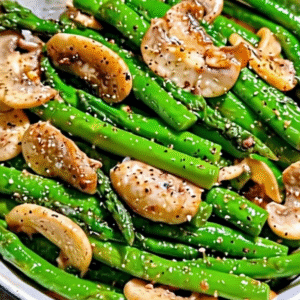 Sautéed Asparagus Mushrooms: Easy 15-Minute Side Dish