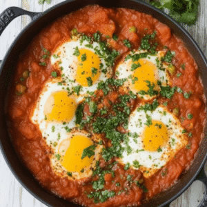Authentic Shakshuka Recipe: Eggs in Tomato Sauce