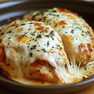 Slow Cooker Mozzarella Chicken: Cheesy & Low Carb