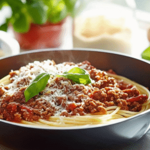 Classic Spaghetti Beef Bolognese Recipe