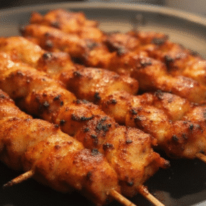Spicy Paprika Chicken Skewers: Easy & Juicy