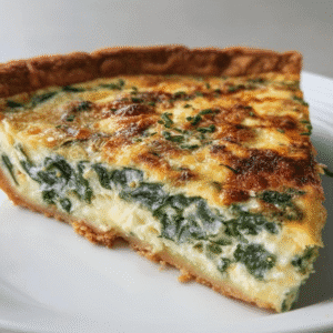 The Ultimate Spinach Feta Quiche Recipe (Easy & Creamy)