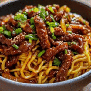 Sticky Beef Noodles (Quick & Easy 30-Minute Recipe)