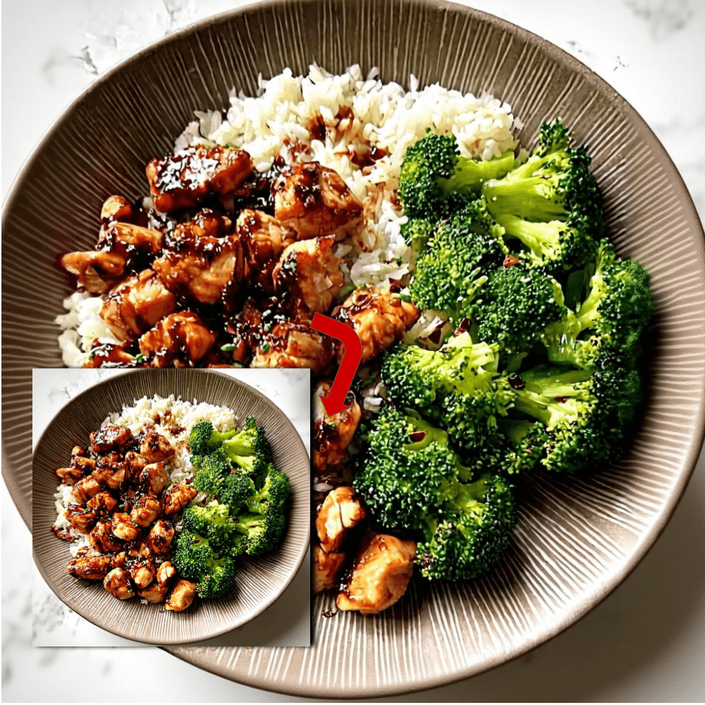 Easy Sticky Teriyaki Chicken Rice Bowl Recipe (30 Mins)