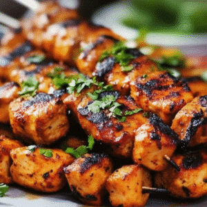 Juicy Tandoori Chicken Tikka Skewers Recipe