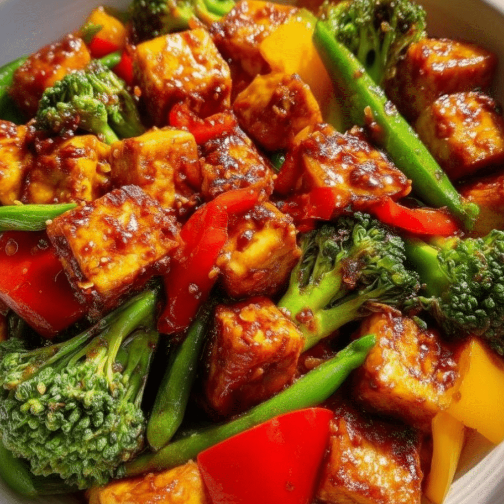Easy Garlic Ginger Tofu Stir-Fry Recipe