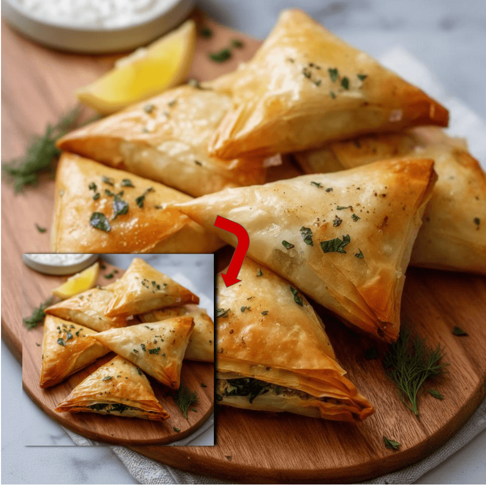 Traditional Spanakopita Triangles: Easy Greek Recipe