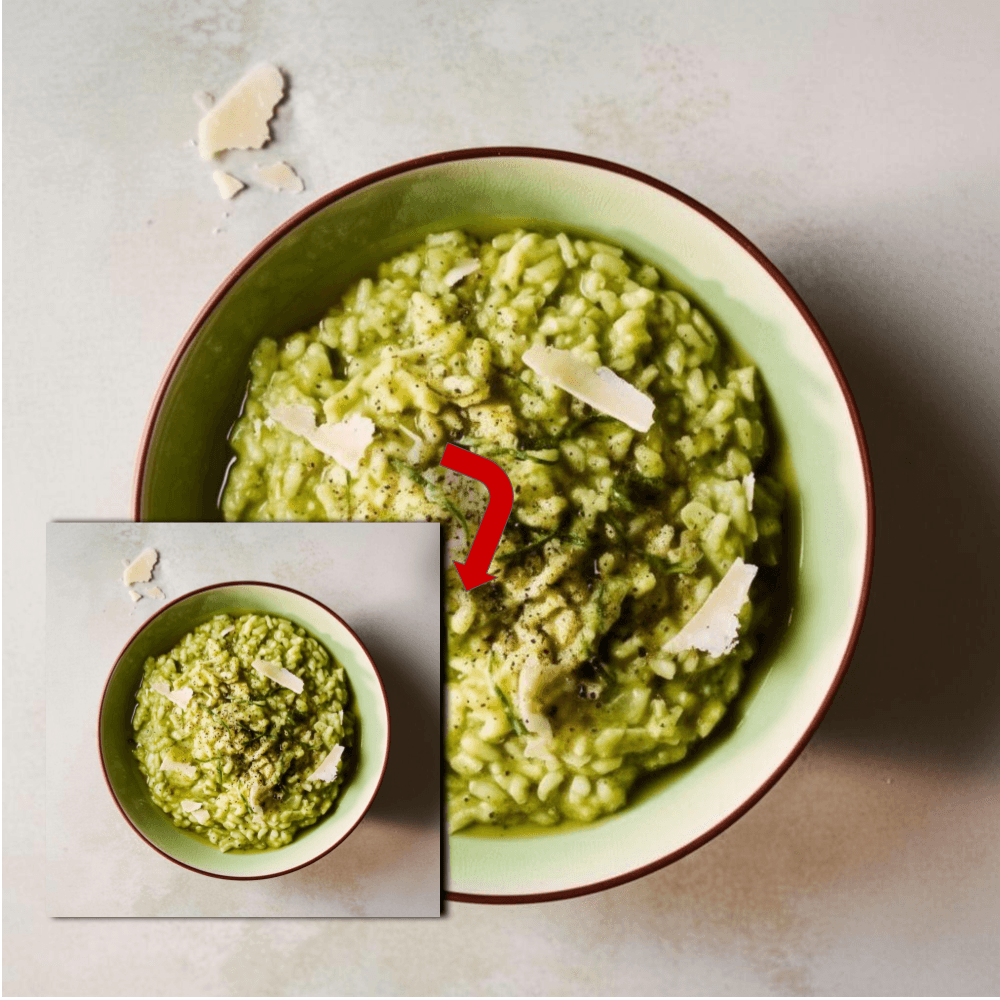 Easy Wild Garlic Risotto Recipe with Spring Peas