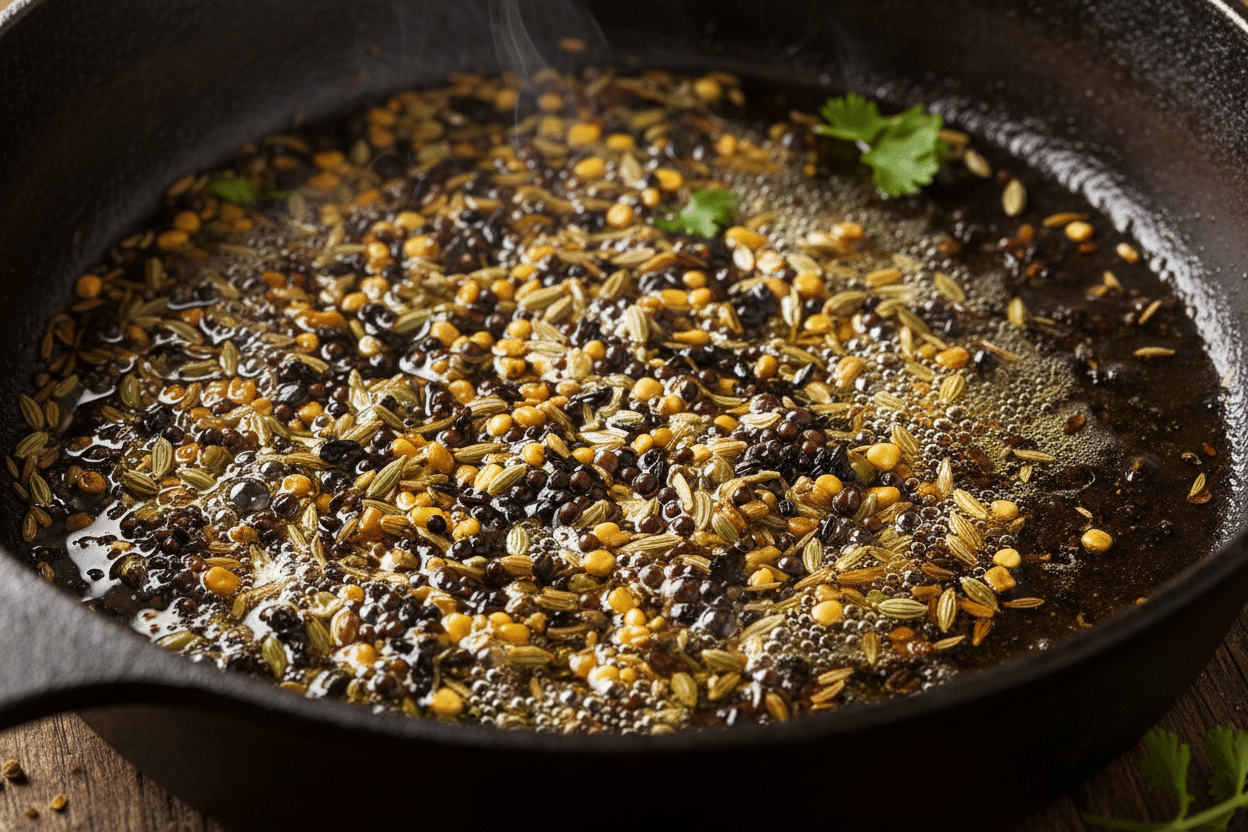 Achari Chicken - Pakistani Chicken Curry With Pickling Spices preparation step 2