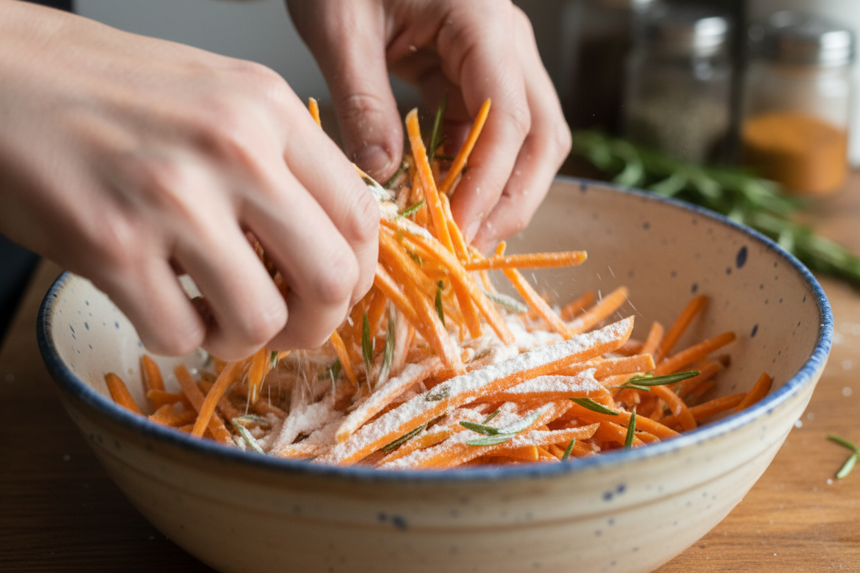 Best Crispy Sweet Potato Fries You’ll Ever Make preparation step 1
