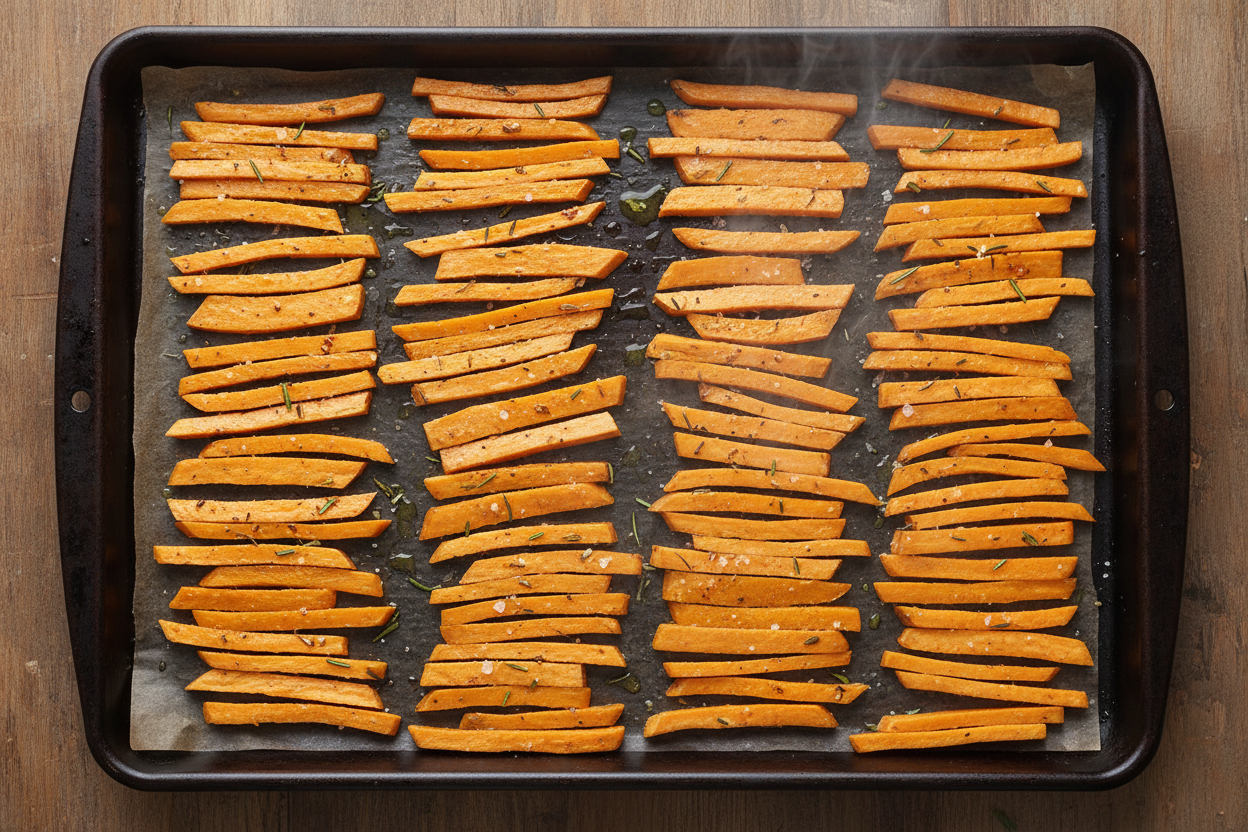 Best Crispy Sweet Potato Fries You’ll Ever Make preparation step 2