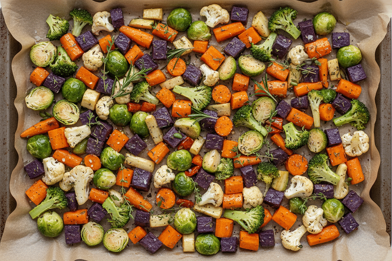 Best Roasted Vegetables preparation step 2