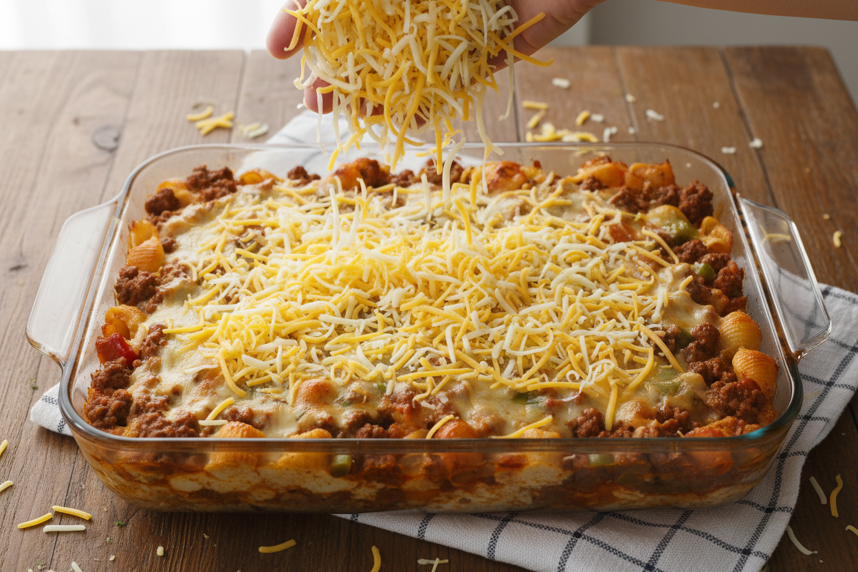 Chicken Enchilada Rice Casserole preparation step 2