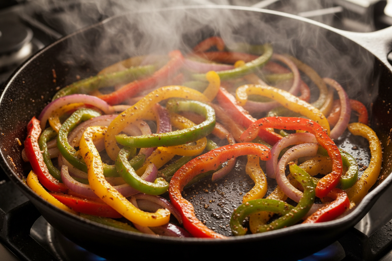 Chicken Fajita Bowl preparation step 2