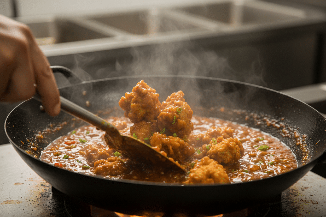 Chicken Manchurian preparation step 1