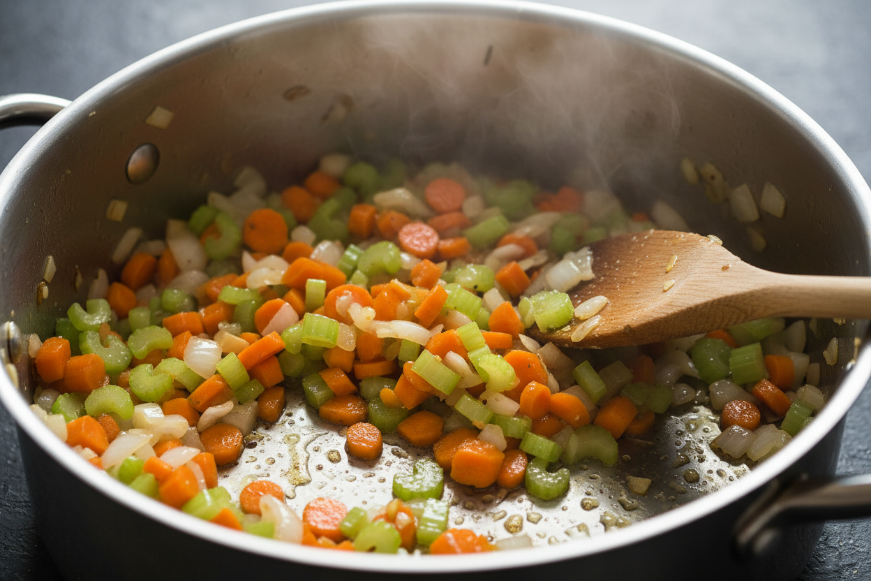 Chicken Noodle Soup preparation step 1