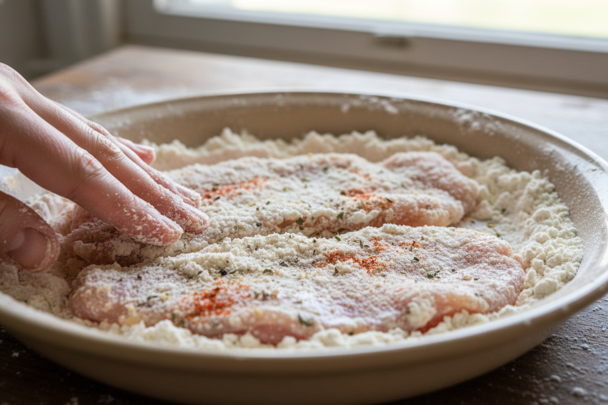 Chicken Piccata Recipe preparation step 1