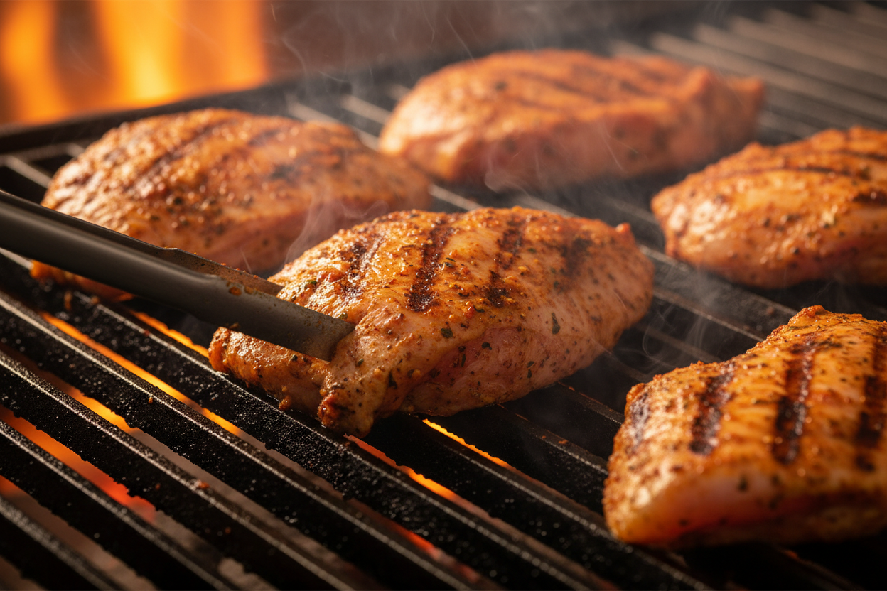Chicken Shawarma Grilled Wraps preparation step 1