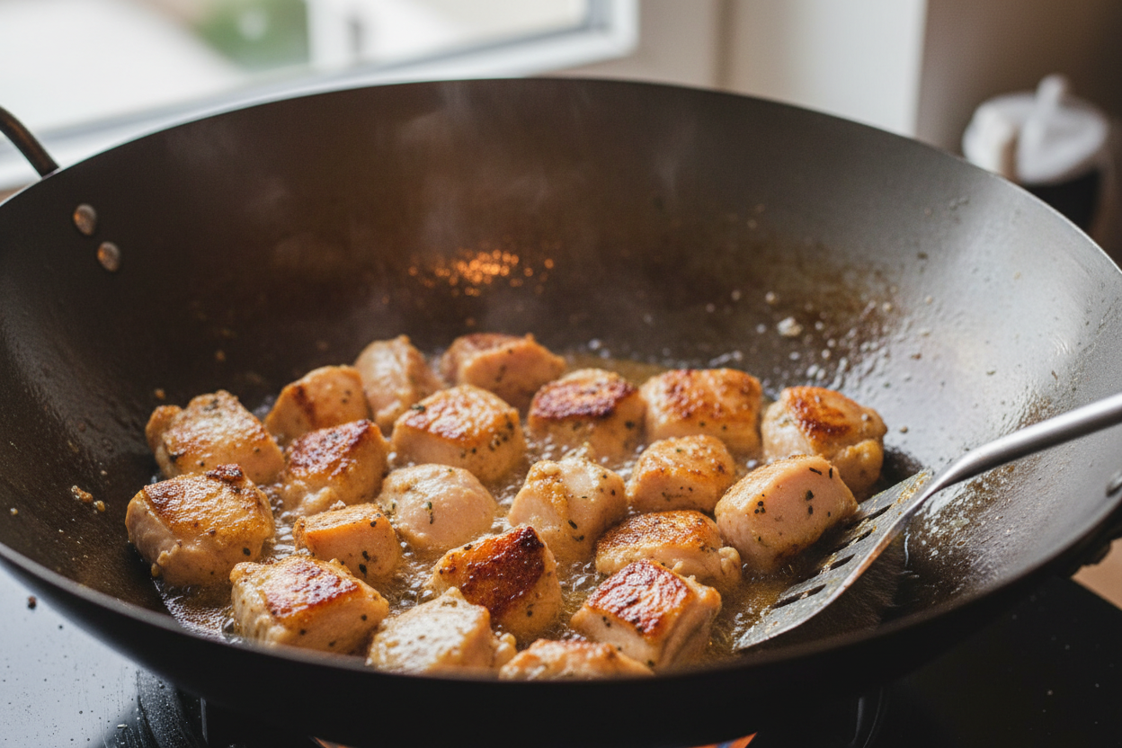 Cozy BBQ Chicken Rice preparation step 1