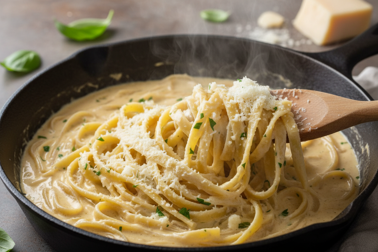 Creamy Chicken Alfredo Ready In Just 30 Minutes preparation step 2