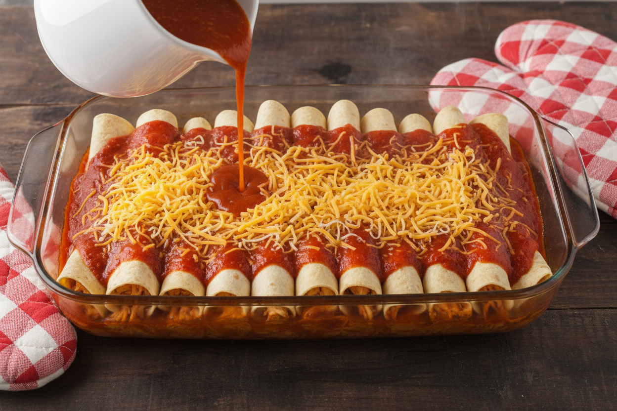Easy Black Bean Enchiladas That Are Full of Flavor and Comfort preparation step 2