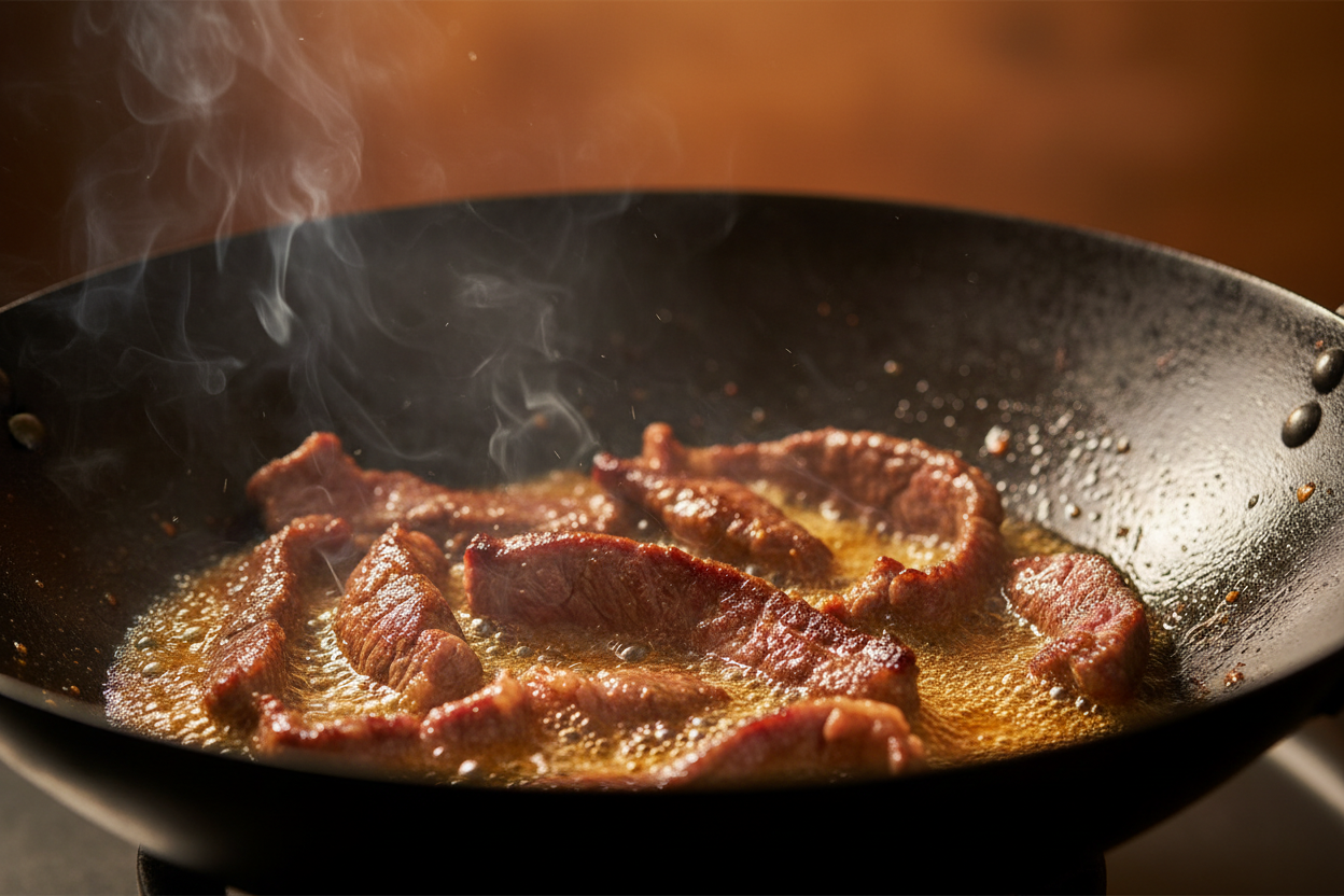 Easy Pepper Steak Stir-Fry with Bell Peppers preparation step 1