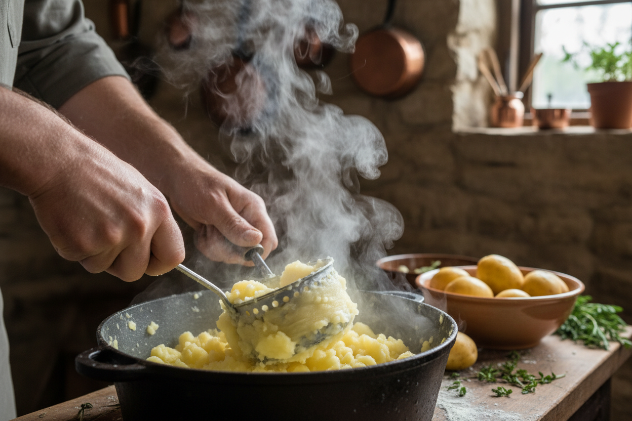 Gordon Ramsay's Perfect Mashed Potatoes preparation step 1